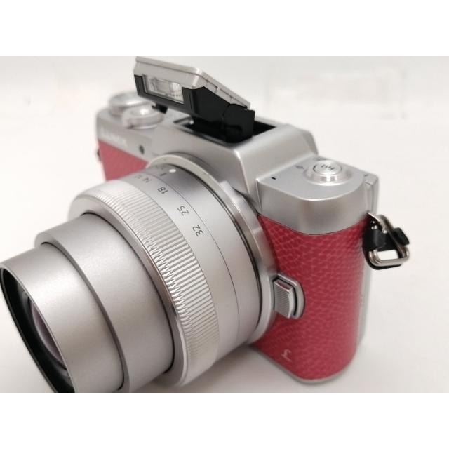 【中古】Panasonic LUMIX GF7W ダブルズームレンズキット DMC-GF7W-P さくら色【新宿2】言いはなつ継続期間１ヶ月【位置づけるC】