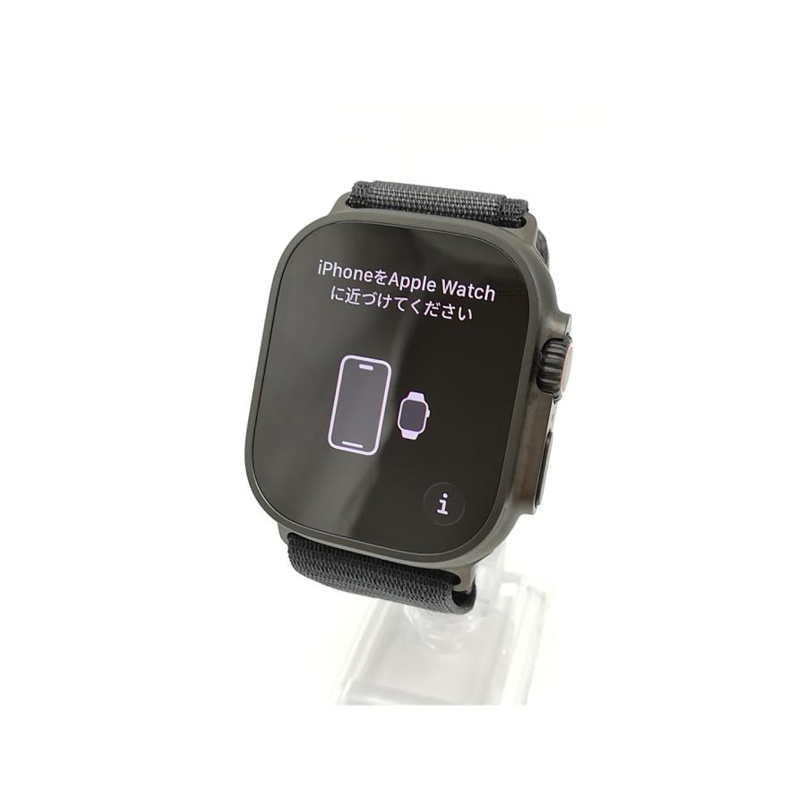 中古】Apple Apple Watch Ultra3 49mm Cellular ブラックチタニウム 