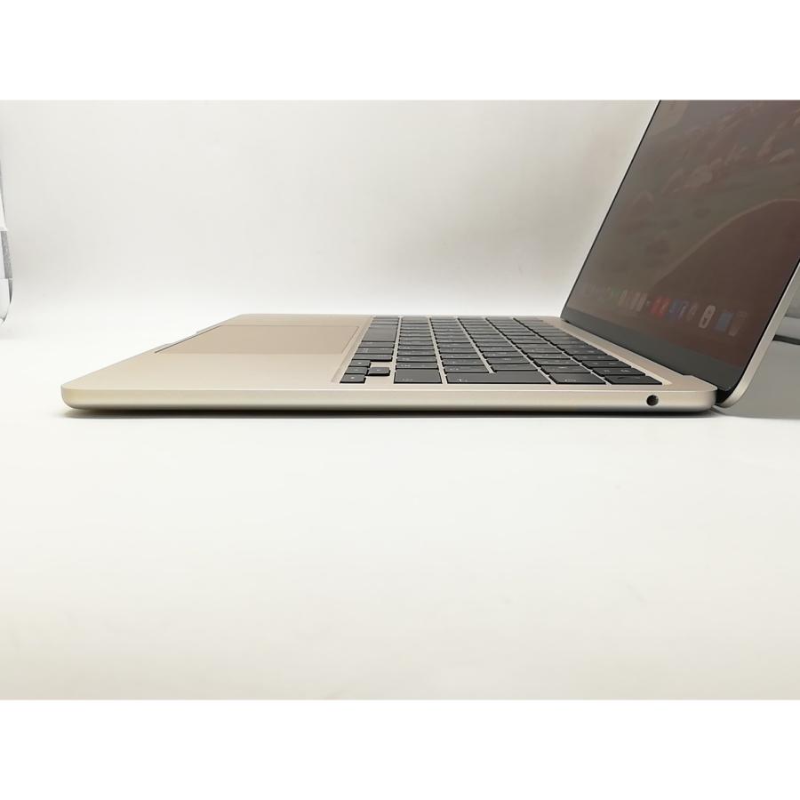【中古】Apple MacBook Air 13インチ CTO (M2,2022) スターライト M2(CPU:8C/GPU:8C)/16G/1T/30W AC【横浜】保証期間１ヶ月【ランクA】の画像