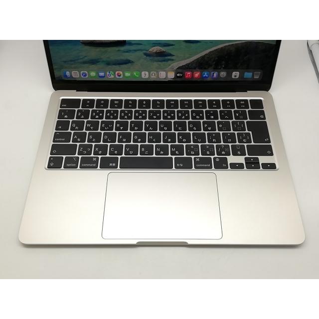 【中古】Apple MacBook Air 13インチ CTO (M2,2022) スターライト M2(CPU:8C/GPU:8C)/16G/1T/30W AC【横浜】保証期間１ヶ月【ランクA】の画像