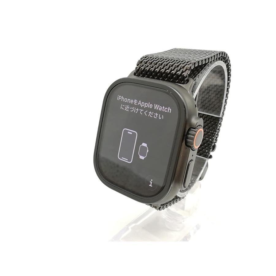 中古】Apple Apple Watch Ultra3 49mm Cellular ブラックチタニウム 