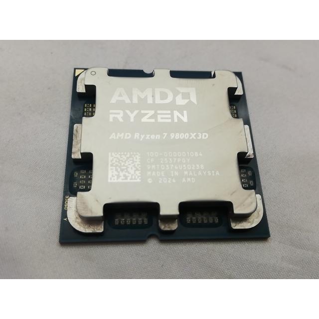 中古】AMD Ryzen 7 9800X3D (4.7GHz/TC:5.2GHz) BOX AM5/8C/16T/L3