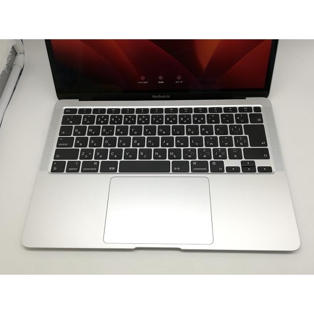 【中古】Apple MacBook Air 13インチ M1(CPU:8C/GPU:7C) 8GB/256GB シルバー MGN93J/A (M1・2020)【津田沼】保証期間１ヶ月【ランクC】の画像