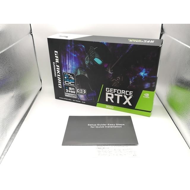 中古】玄人志向 GG-RTX3060-E12GB/OC/DF RTX3060/12GB(GDDR6)/PCI-E