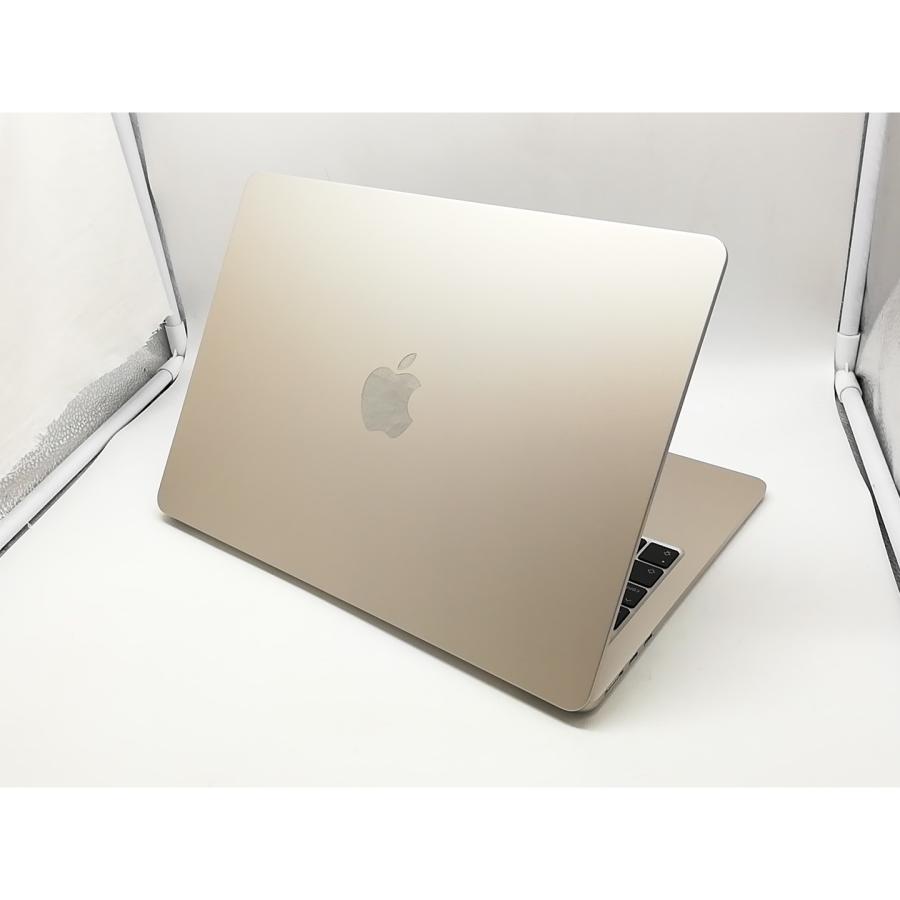 【中古】Apple MacBook Air 13インチ CTO (M3,2024) スターライト M3(CPU:8C/GPU:10C)/24G/512G【横浜】保証期間１ヶ月【ランクA】の画像