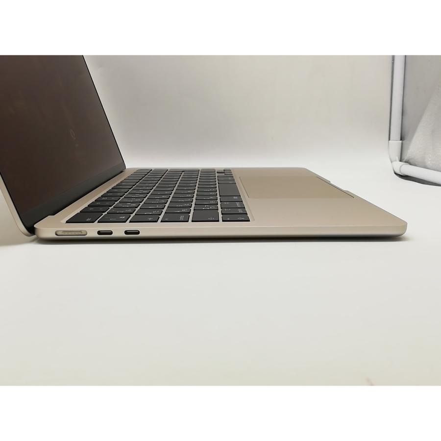 【中古】Apple MacBook Air 13インチ CTO (M3,2024) スターライト M3(CPU:8C/GPU:10C)/24G/512G【横浜】保証期間１ヶ月【ランクA】の画像