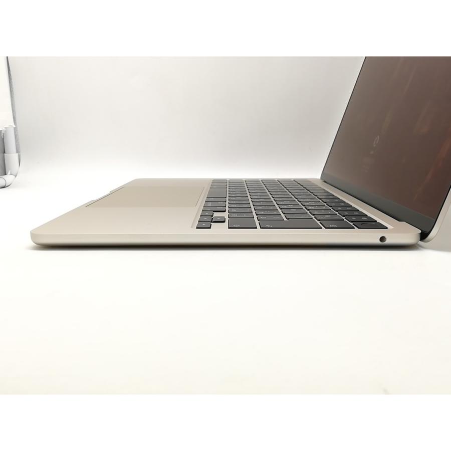 【中古】Apple MacBook Air 13インチ CTO (M3,2024) スターライト M3(CPU:8C/GPU:10C)/24G/512G【横浜】保証期間１ヶ月【ランクA】の画像