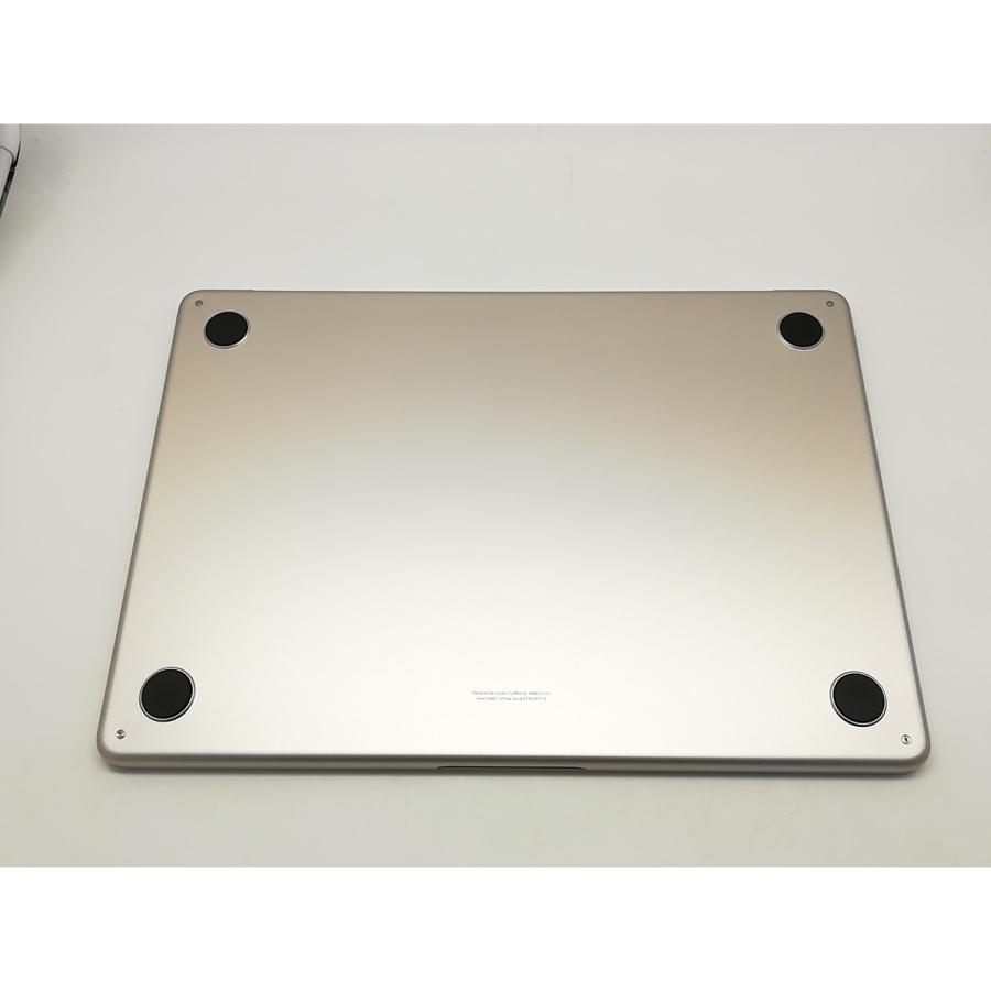 【中古】Apple MacBook Air 13インチ CTO (M3,2024) スターライト M3(CPU:8C/GPU:10C)/24G/512G【横浜】保証期間１ヶ月【ランクA】の画像