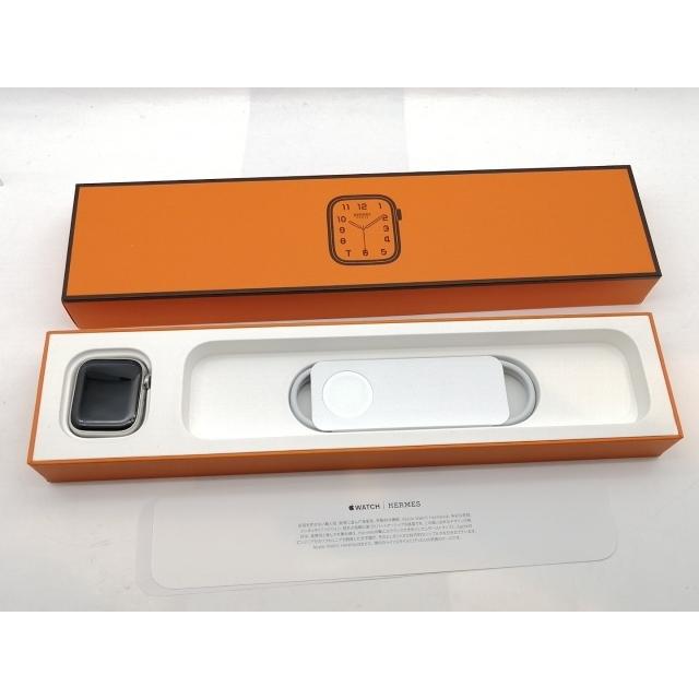 【中古】Apple Apple Watch HERMES Series7 41mm Cellular シルバーステンレススチールケース (バンド無し)【津田沼】保証期間１ヶ月【ランクB】の画像