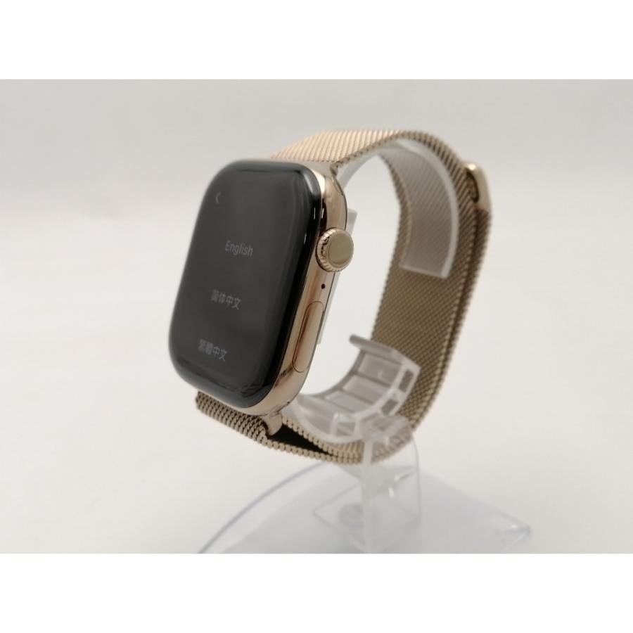 中古】Apple Watch Series11 46mm Cellular ゴールドチタニウムケース