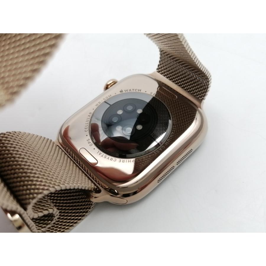 中古】Apple Watch Series11 46mm Cellular ゴールドチタニウムケース