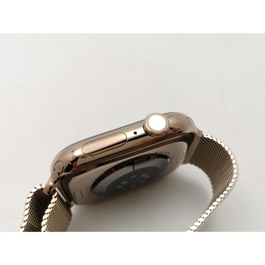 中古】Apple Watch Series11 46mm Cellular ゴールドチタニウムケース