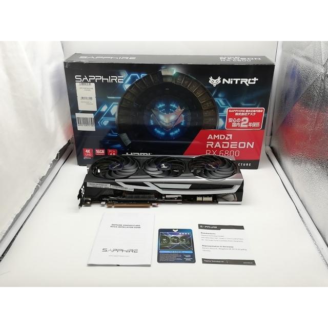 中古】SAPPHIRE NITRO+ Radeon RX 6800 OC 16G GDDR6（11305-01-20G