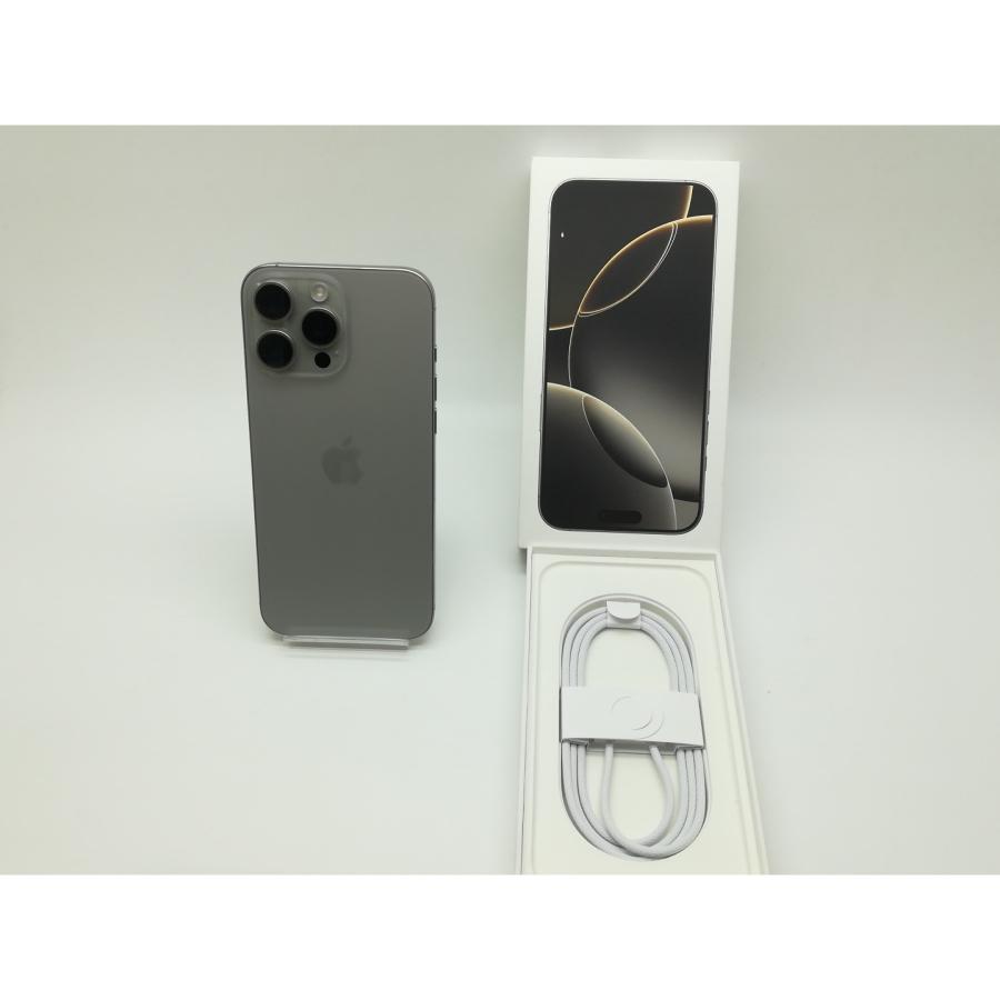 【中古】Apple 国内版 【SIMフリー】 iPhone 16 Pro Max 256GB ナチュラルチタニウム MYWK3J/A【新橋】保証期間１ヶ月【ランクA】の画像