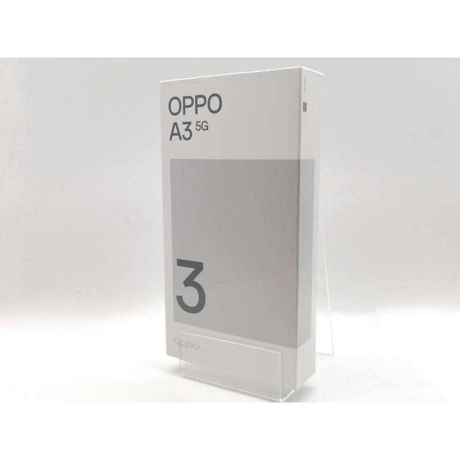 未使用】Oppo ymobile 【SIMフリー】 OPPO A3 5G 4GB 128GB パープル