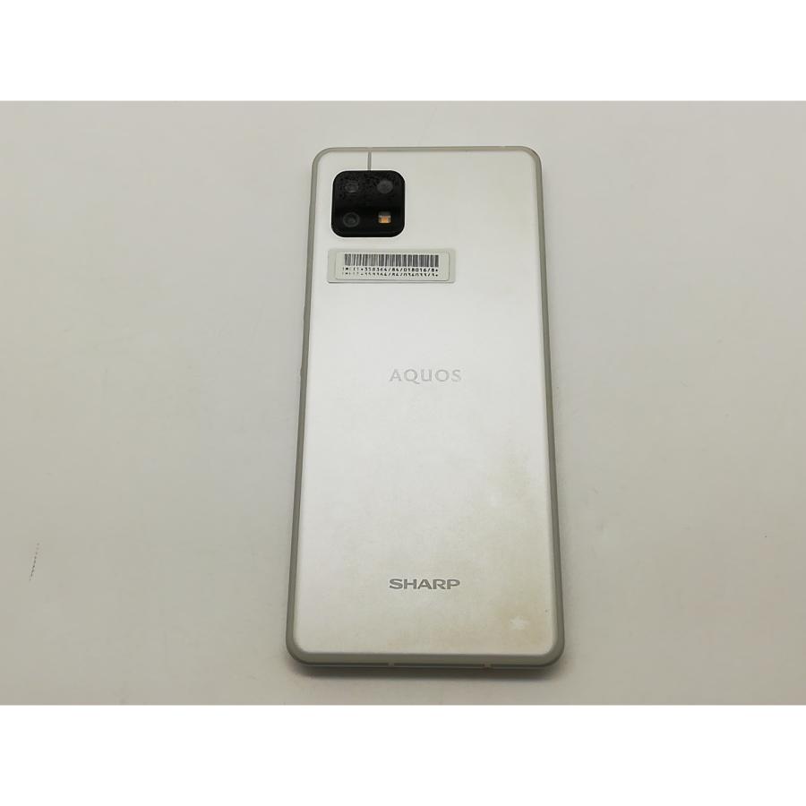 中古】SHARP ymobile 【SIMフリー】 AQUOS sense6s シルバー 4GB 64GB