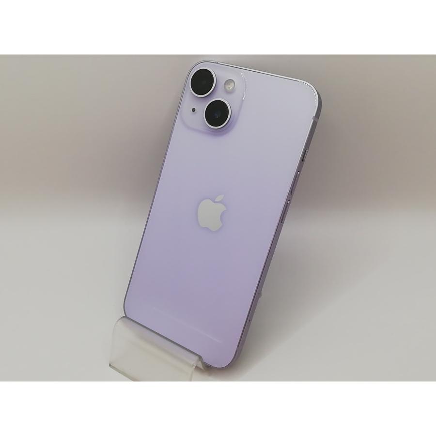 中古】Apple docomo 【SIMフリー】 iPhone 14 128GB パープル MPUY3J/A 