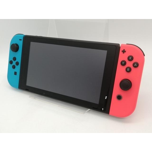 中古】Nintendo Switch 本体 Joy-Con(L) ネオンブルー/(R) ネオン