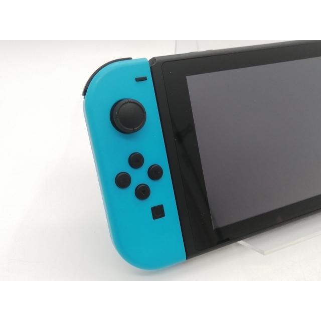 中古】Nintendo Switch 本体 Joy-Con(L) ネオンブルー/(R) ネオン