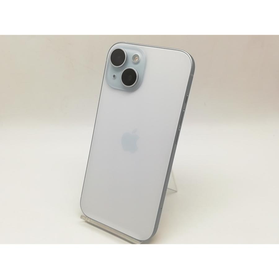 中古】Apple 国内版 【SIMフリー】 iPhone 15 256GB ブルー MTMR3J/A 