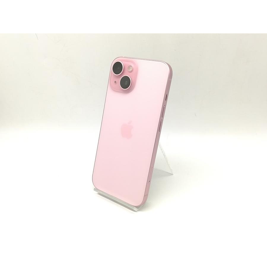 中古】Apple docomo 【SIMフリー】 iPhone 15 128GB ピンク MTMJ3J/A