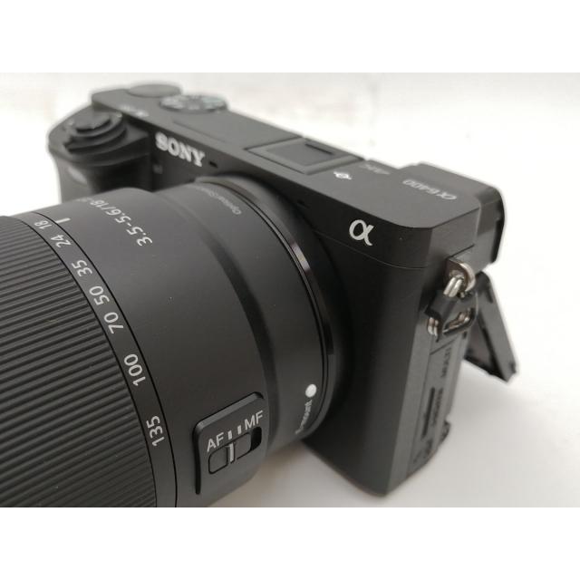 【中古】SONY α6400 高倍率ズームレンズキット ILCE-6400M ブラック【新宿2】保証期間１ヶ月【ランクA】の画像