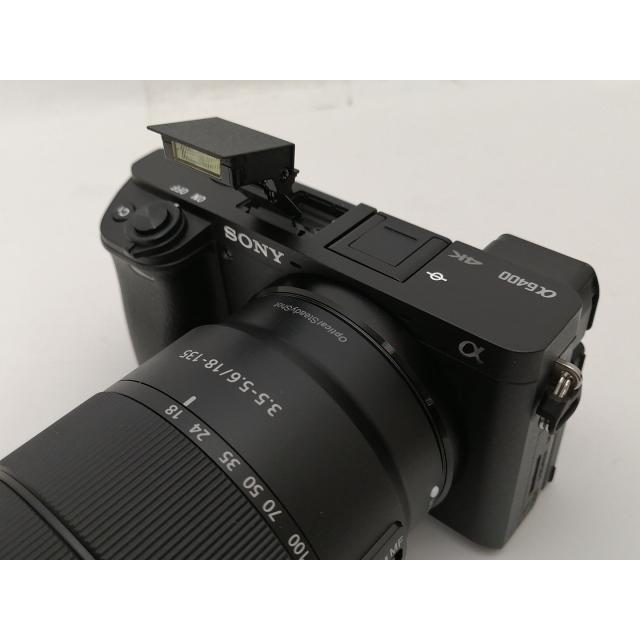 【中古】SONY α6400 高倍率ズームレンズキット ILCE-6400M ブラック【新宿2】保証期間１ヶ月【ランクA】の画像