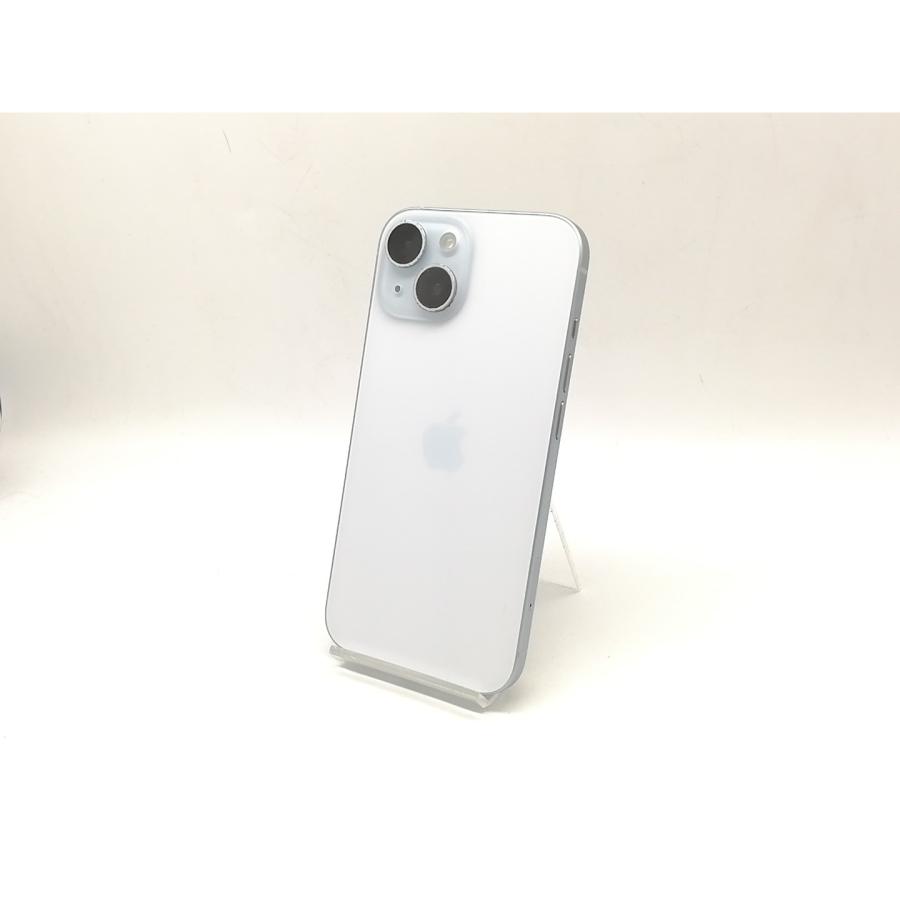 中古】Apple docomo 【SIMフリー】 iPhone 15 128GB ブルー MTML3J/A