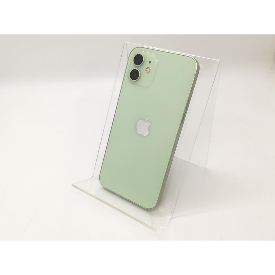 【中古】Apple 楽天モバイル 【SIMフリー】 iPhone 12 128GB グリーン MGHY3J/A【秋葉4号】保証期間１ヶ月【ランクB】