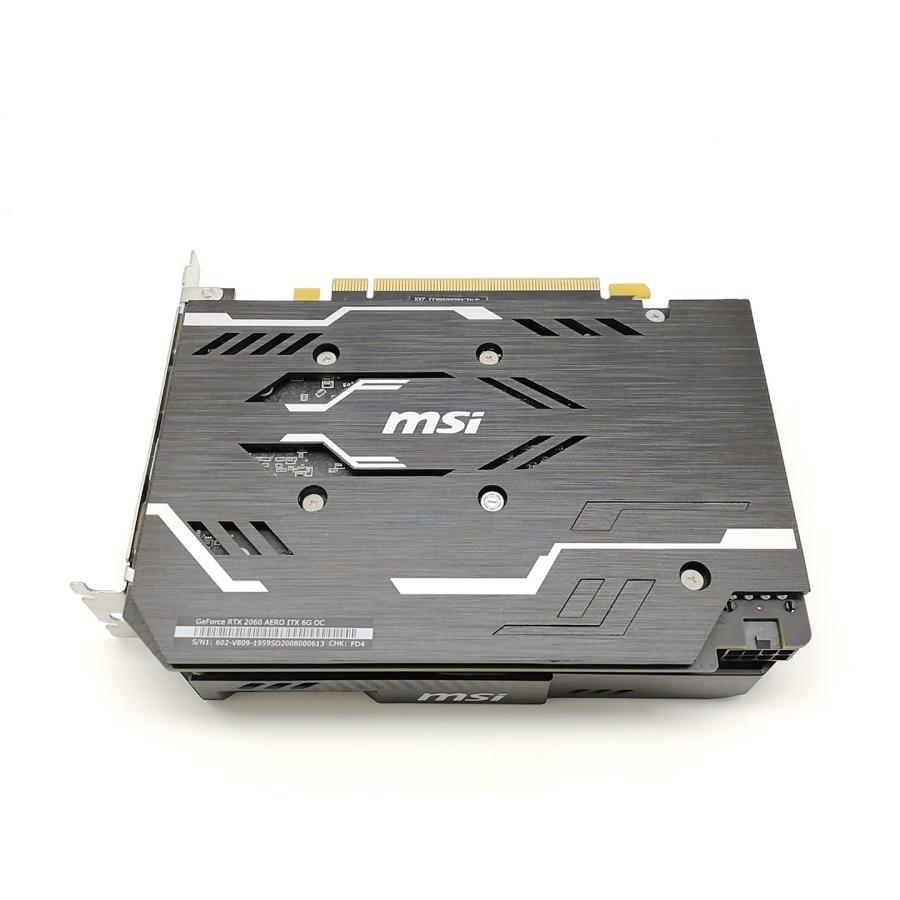 【中古】MSI AERO ITX GeForce RTX 2060 6GB 中古】MSI GeForce RTX 2060 AERO ITX 6G OC RTX2060/6GB(GDDR6)/PCI-E