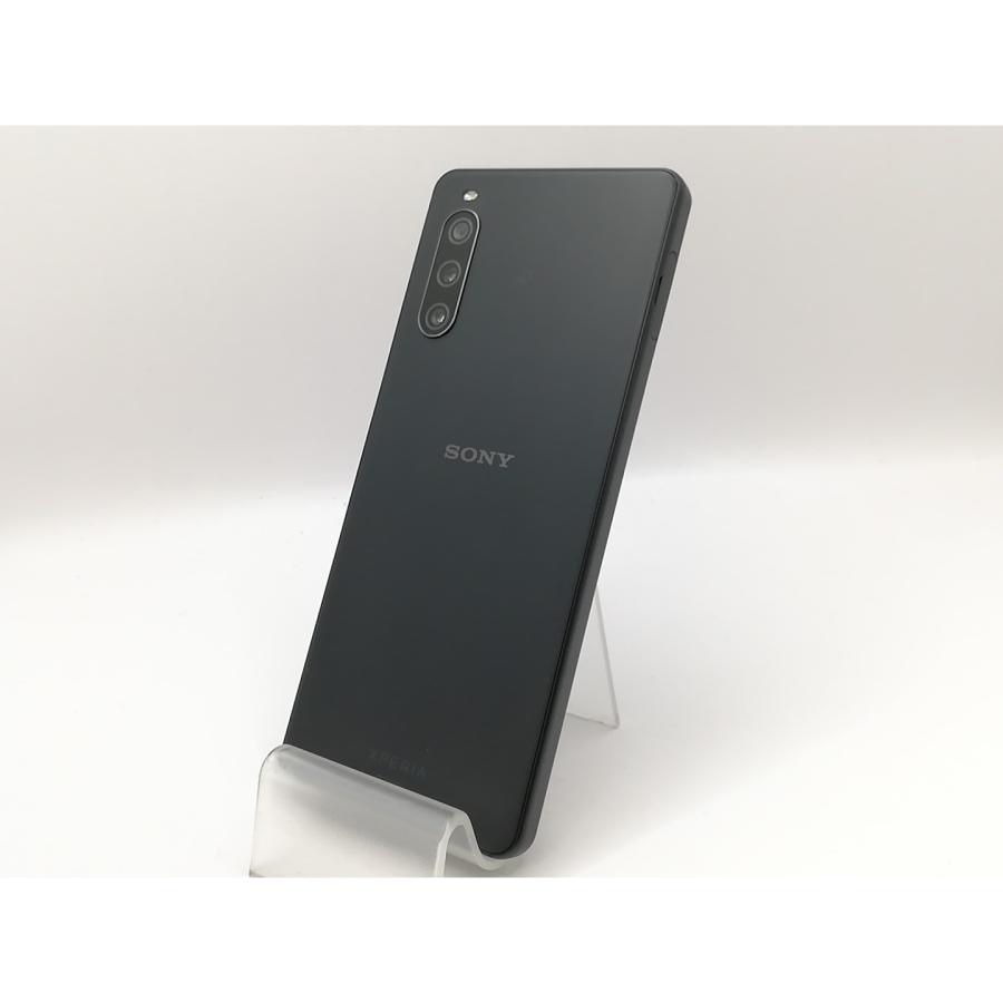 中古】SONY au 【SIMフリー】 Xperia 10 IV ブラック 6GB 128GB SOG07