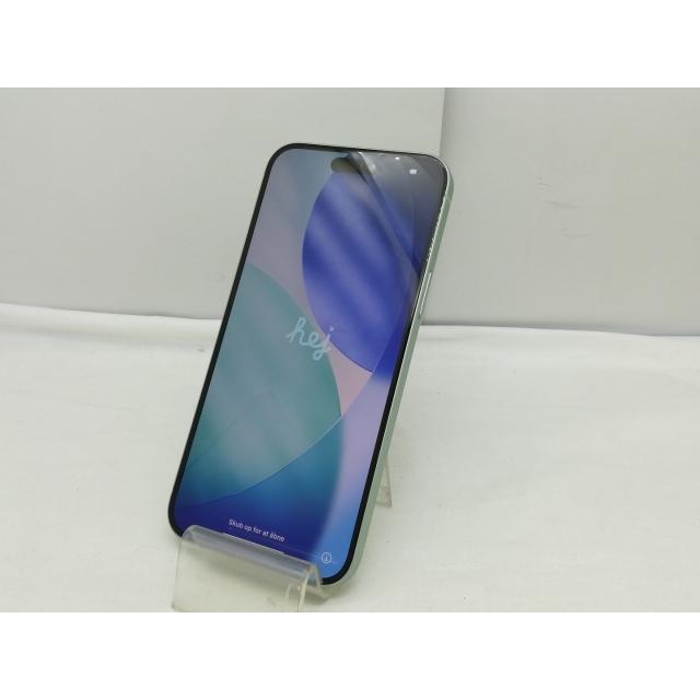 【中古】Apple 国内版 【SIMフリー】 iPhone 15 Plus 128GB グリーン MU0E3J/A【川崎】保証期間１ヶ月【ランクA】の画像