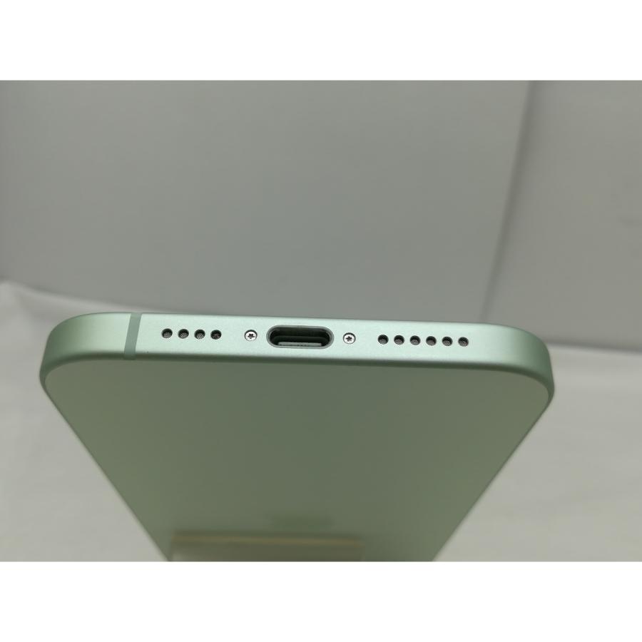 【中古】Apple 国内版 【SIMフリー】 iPhone 15 Plus 128GB グリーン MU0E3J/A【川崎】保証期間１ヶ月【ランクA】の画像