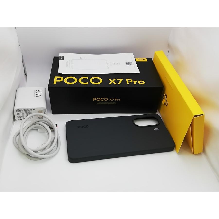中古】Xiaomi 国内版 【SIMフリー】 Poco X7 Pro イエロー 12GB 512GB