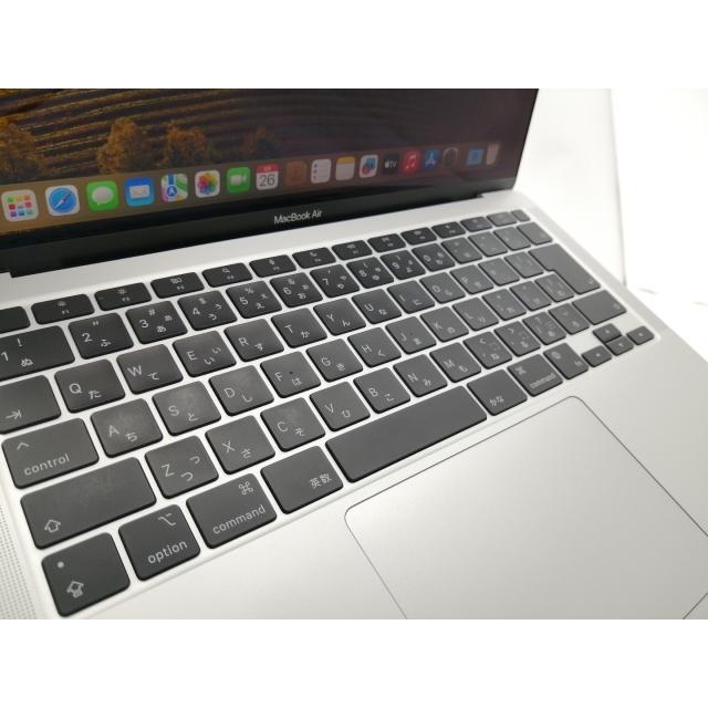【中古】Apple MacBook Air 13インチ M1(CPU:8C/GPU:8C) 8GB/512GB シルバー MGNA3J/A (M1・2020)【秋葉5号】保証期間１ヶ月【ランクB】の画像