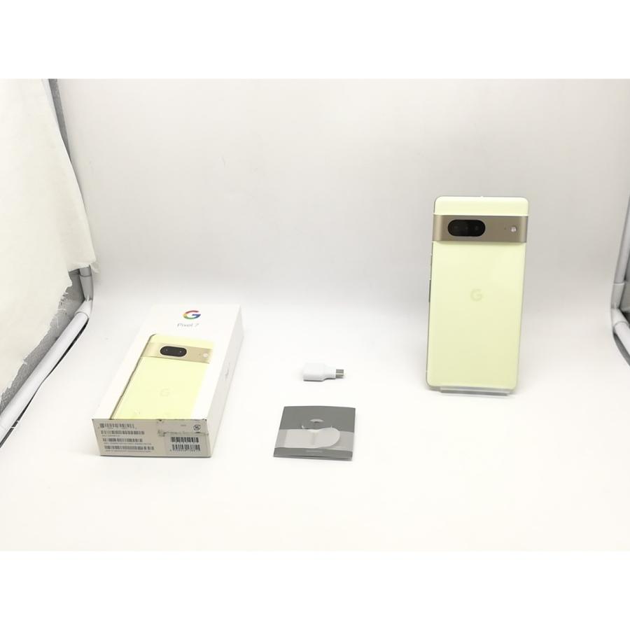 中古】Google SoftBank 【SIMフリー】 Pixel 7 レモングラス 8GB 128GB