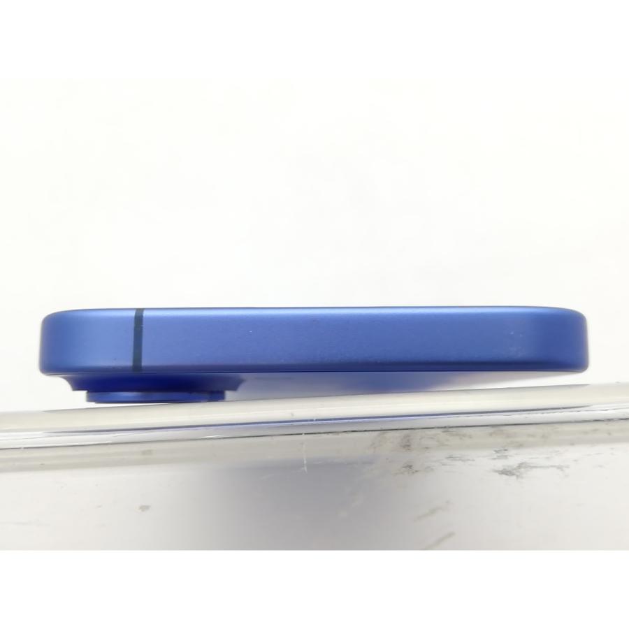【中古】Apple 国内版 【SIMフリー】 iPhone 16 128GB ウルトラマリン MYDU3J/A【柏】保証期間１ヶ月【ランクB】の画像