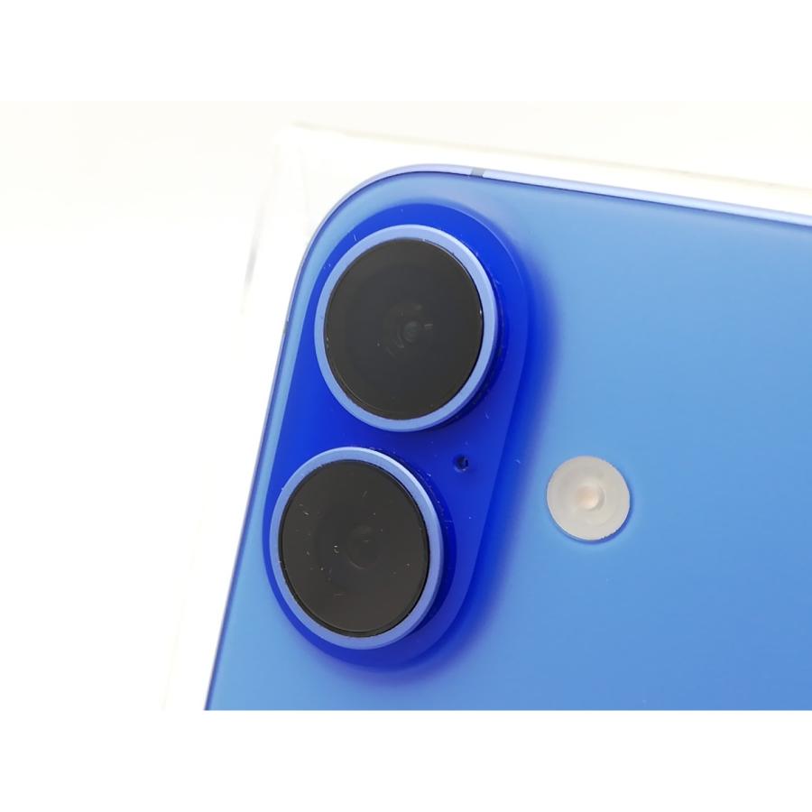 【中古】Apple 国内版 【SIMフリー】 iPhone 16 128GB ウルトラマリン MYDU3J/A【柏】保証期間１ヶ月【ランクB】の画像
