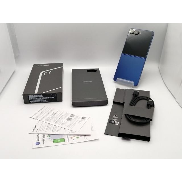 【中古】SAMSUNG 国内版 【SIMフリー】 Galaxy Z Flip7 ブルーシャドウ 12GB 256GB SM-F766Q【大須アメ横】保証期間１ヶ月【ランクA】の画像