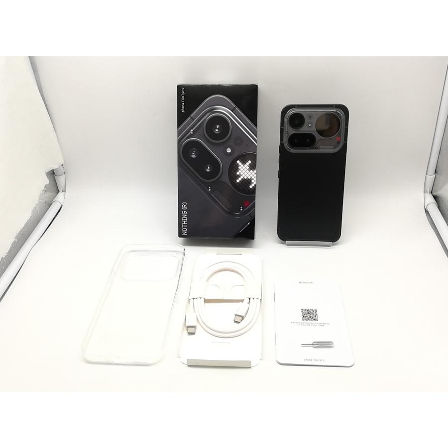 ​【極美品】Nothing Phone (4a) Pro（使用1ヶ月） 中古】NOTHING 国内版 【SIMフリー】 Nothing Phone (4a) Pro ブラック