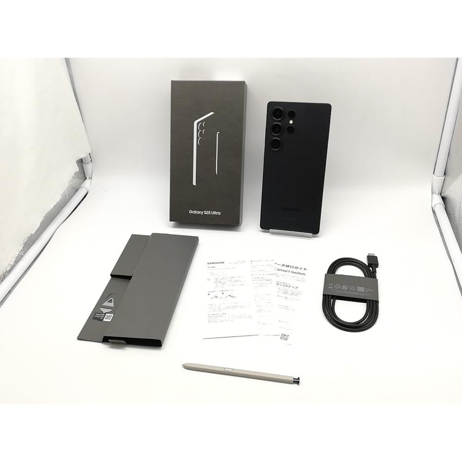 中古】SAMSUNG 国内版 【SIMフリー】 Galaxy S25 Ultra チタニウム
