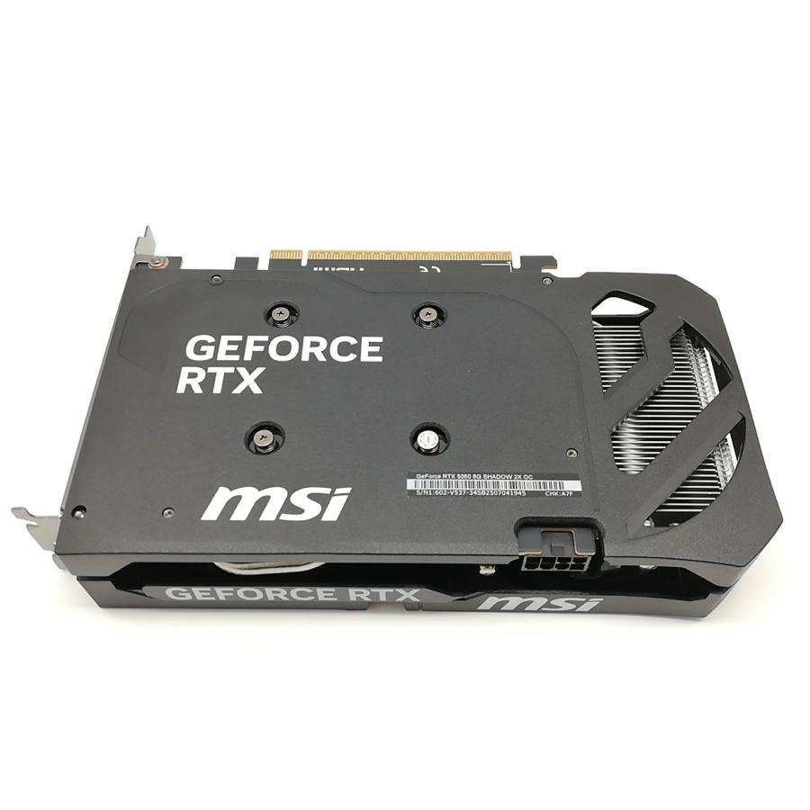 中古】MSI GeForce RTX 5060 8G SHADOW 2X OC RTX5060/8G【横浜】保証