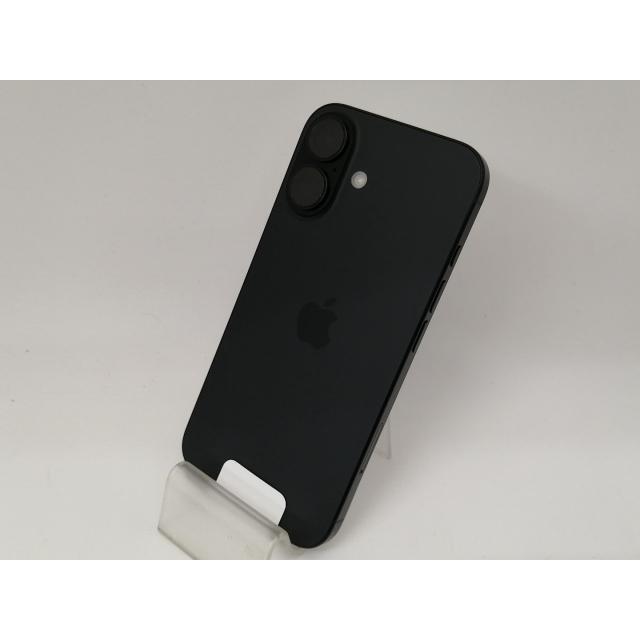 【未使用】Apple 国内版 【SIMフリー】 iPhone 16 128GB ブラック MYDQ3J/A【戸塚】保証期間３ヶ月の画像