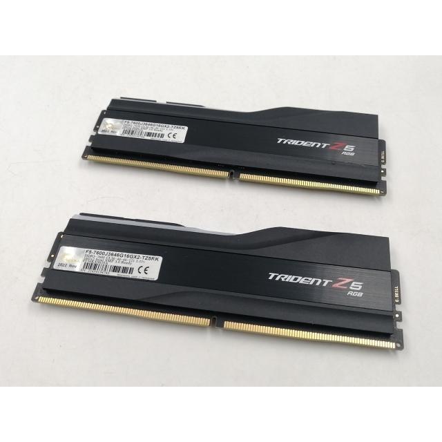 中古】DDR5 16GB 2枚組（合計32GB） DDR5-7600(PC5-60800