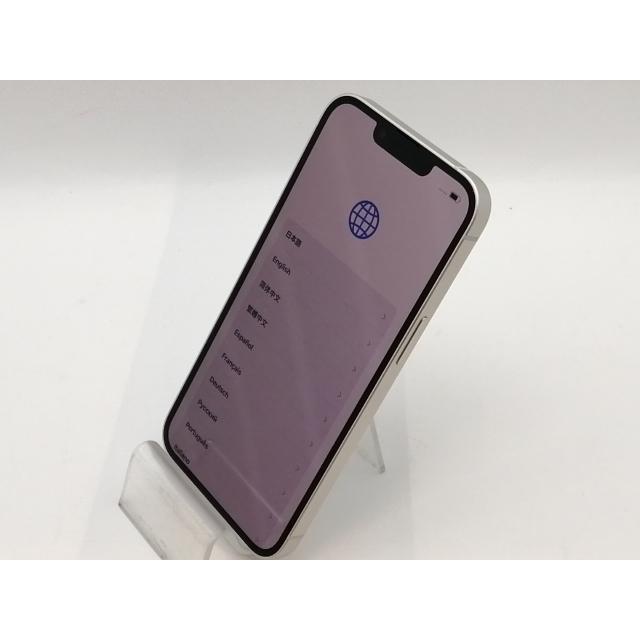 【中古】Apple SoftBank 【SIMフリー】 iPhone 14 128GB スターライト MPUQ3J/A【津田沼】保証期間１ヶ月【ランクA】の画像