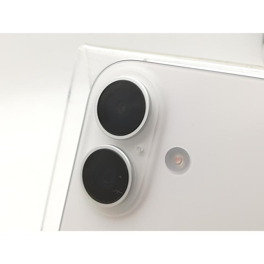 【中古】Apple SoftBank 【SIMフリー】 iPhone 16 128GB ホワイト MYDR3J/A【柏】保証期間１ヶ月【ランクA】の画像