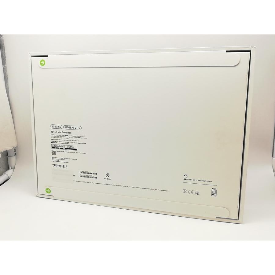 【未使用】Apple MacBook Neo 13インチ A18 Pro(CPU:6C/GPU:5C) 8GB/512GB ブラッシュ MHFJ4J/A (13インチ,A18 Pro)【横浜】保証期間３ヶ月の画像