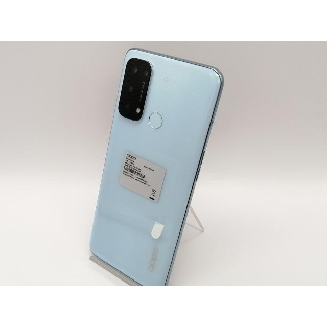 中古】Oppo 国内版 【SIMフリー】 OPPO Reno5 A アイスブルー 6GB 