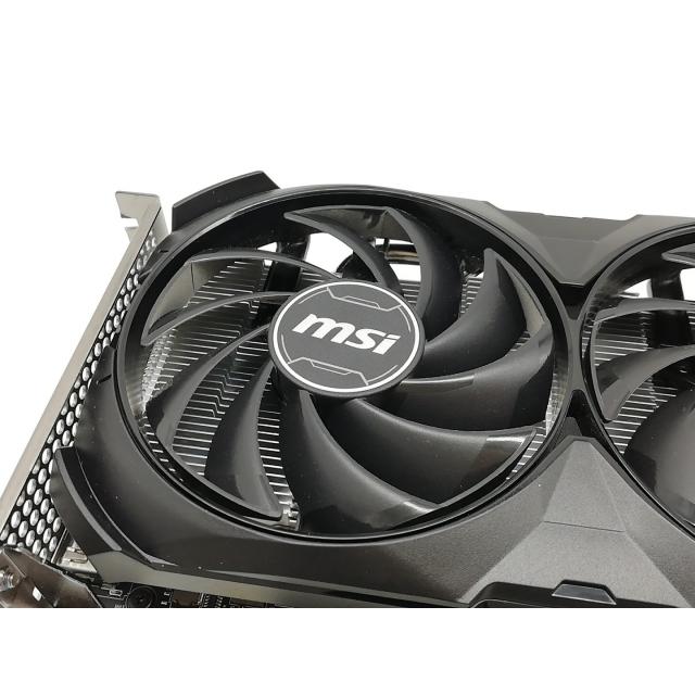 中古】MSI GeForce RTX 4060 Ti VENTUS 2X BLACK 8G OC RTX4060Ti/8GB