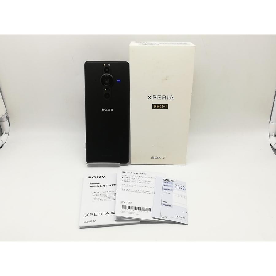 中古】SONY 国内版 【SIMフリー】 Xperia PRO-I ブラック 12GB 512GB